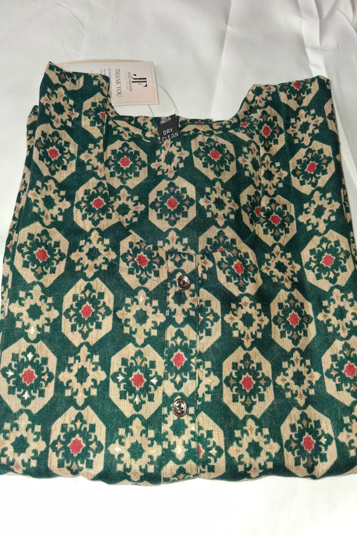 comfort fit printed kurti for everyday style