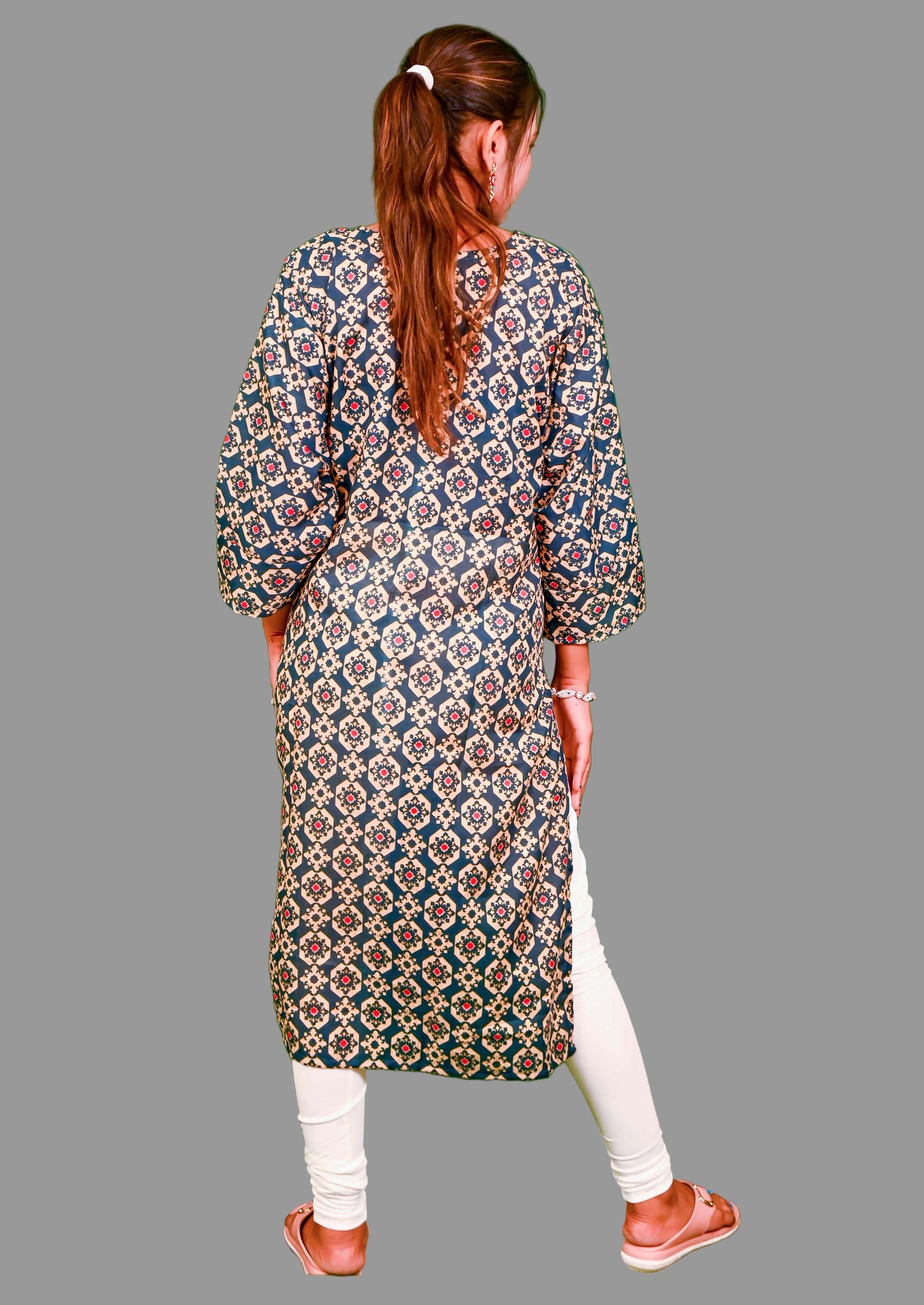 comfort fit printed kurti for everyday style